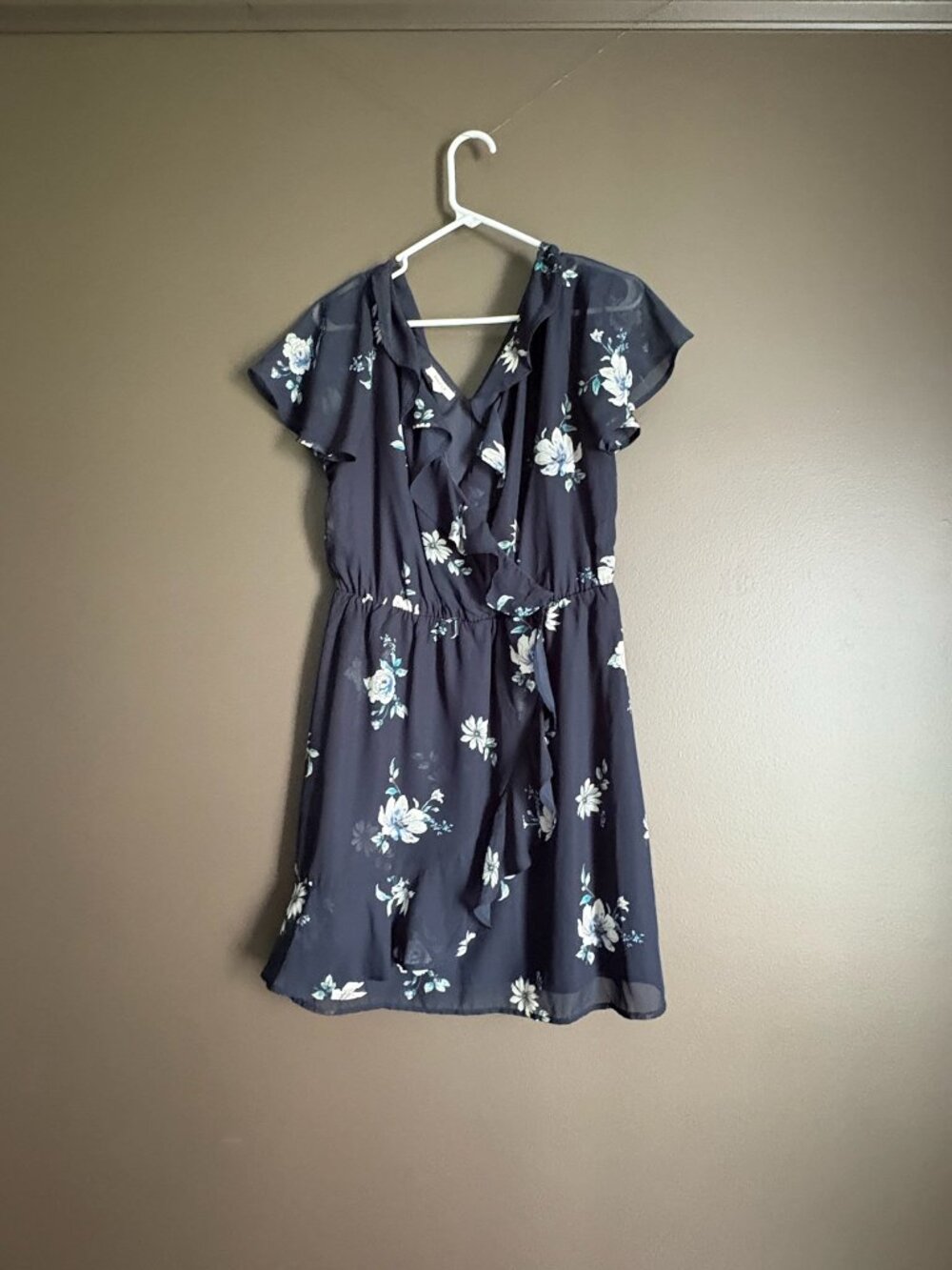 Maurices Blue floral dress